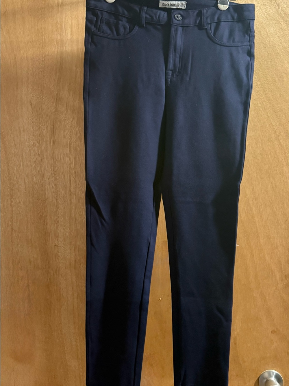 Cielo Women's Navy Slim Stretch Jeggings